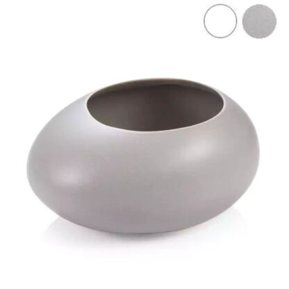 VASO FIORI STONES BIANCO 15x19 h 9,5 FANCY TESCOMA 907962.11 VASI FIORI                   C TESCOMA