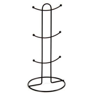 STAND TAZZE CAFFE NERO    cm 12x12 h 27 UTILISSIMI 823725 TAZZE CERAMICA               C UTILISSIMI