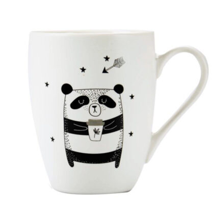 TAZZA MUG PORCELLANA ANIMAL AUTUNNO     cc 340 KB8 MUGMAT008 TAZZE CERAMICA               C KB8