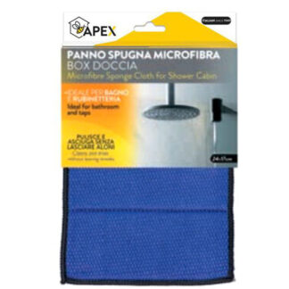 PANNO MICROFIBRA DOCCIA        cm 24x17 15094 APEX 15094 APEX                         C APEX