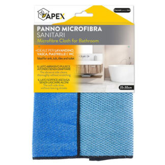 PANNO MICROFIBRA SANITARI      cm 35x30 15097 APEX 15097 APEX                         C APEX