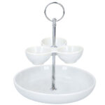 PIATTO SCOMPARTI APERITIVO     cm 17,5 h 22 ALPINA 871125249546 ACCESSORI APERITIVO/PARTY    C ALPINA1