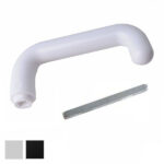 MANIGLIA LIA NYLON 8 NERA 88944208005 GHIDINI                      F GHIDINI