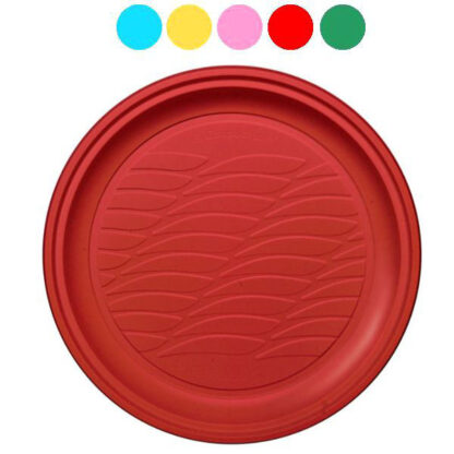 PIATTO PIANO AZZURRO            Pz 20 NATURAL BIBO 5585909 MONOUSO PLASTICA             C NATURAL BIBO