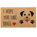 ZERBINO COCCO/PVC DOGS        cm 40x 70 XTRA 11714 GG00522 ZERBINI                      C XTRA