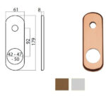 PLACCA GHIBLI ALL ARG PROTETTORE 77298856601 GHIDINI ACCESSORI BLINDATE   S GHIDINI