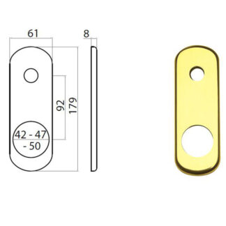 PLACCA GHIBLI OTT LUC PROTETTORE 77298856612 GHIDINI ACCESSORI BLINDATE   S GHIDINI
