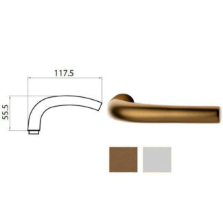 MANIGLIA SUSY ALL ARG 77434018301 GHIDINI ACCESSORI BLINDATE   S GHIDINI