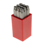 PUNZONI NUMERI mm 10                   65015 KRINO 65015012 PUNZONI LETTERE-NUMERI       F KRINO