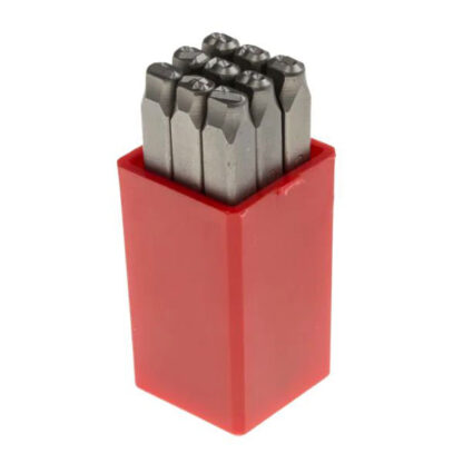 PUNZONI NUMERI mm  6                   65015 KRINO 65015007 PUNZONI LETTERE-NUMERI       F KRINO