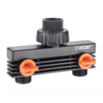 PRESA 2 RUBINETTI 3/4F + FILETTI 3/4M  8589 CLABER 8589 CLABER                       F CLABER