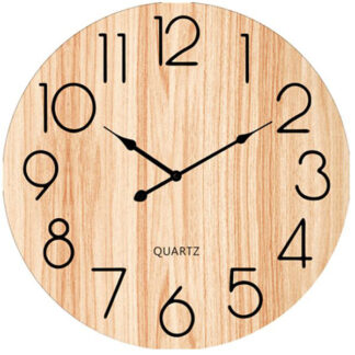 OROLOGIO MURO WOOD              cm  30  XTRA 10884 GH8065 - M2188 OROLOGI SVEGLIE              C XTRA