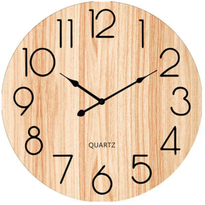 OROLOGIO MURO WOOD              cm  30  XTRA 10884 GH8065 - M2188 OROLOGI SVEGLIE              C XTRA