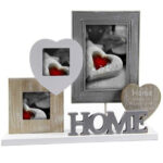 PORTAFOTO MULTIPLO HOME            cm 36x28 D&CASA 715280 CORNICI                      C