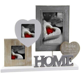 PORTAFOTO MULTIPLO HOME         cm 36x28    D&CASA 715280 CORNICI                      C DCASA