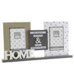 PORTAFOTO MULTIPLO DESIGN       cm 42x23    GCHOME 765834 CORNICI                      C GCHOME