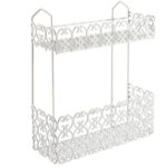 MENSOLA BAGNO FLORENZ RETT. 2P 30x10 h 36 METALTEX 42.33.02 MENSOLE BAGNO                C METALTEX