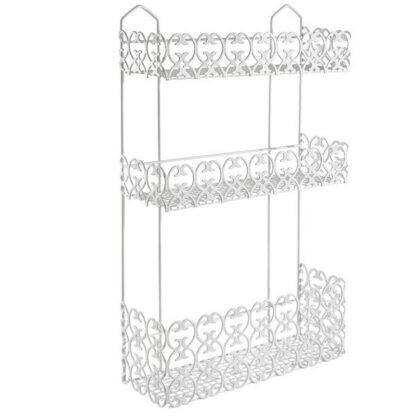 MENSOLA BAGNO FLORENZ RETT. 3P 30x10 h 51 METALTEX 42.43.03 MENSOLE BAGNO                C METALTEX