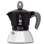 CAFFETTIERA MOKA INDUCTION NERA    Tz   4 BIALETTI 0006934/NP CAFFETTIERE                  C BIALETTI