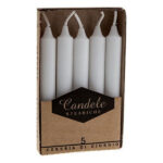 CANDELA STEARICA BIANCA     Pz 5 mm 150 406 CANDELE                      C CERERIA DI GIORGIO