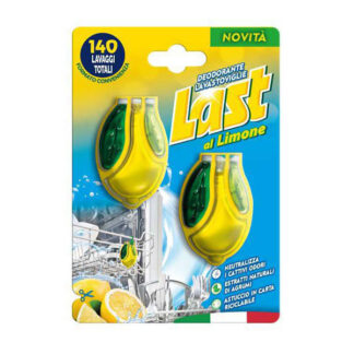 DEODORANTE LAVASTOVIGLIE                 Pz 2 LAST 180016 DETERSIVI STOVIGLIE          C LAST