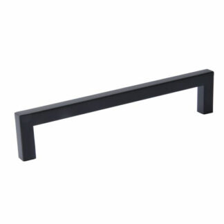 MANIGLIA ACCIAIO NERA 160              43768 GAMET MG43768GD MANIGLIE                     F GAMET