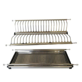 SCOLAPIATTI INOX RACCOGLIGOCCE cm 56            MS SCOLA.600 SCOLAPIATTI                  C METAL STYLE