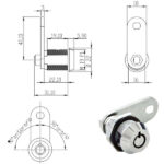 CILINDRO LEVETTA mm 22 D.19 TUBOLARE    100852 OMR 100852 OMR CILINDRI                 S
