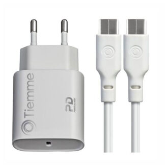 CARICABATTERIE 1 USB-C CAVO watt 60    3648 TIEMME 3648W ACCESSORI TELEFONIA          F TIEMME