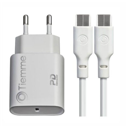 CARICABATTERIE 1 USB-C CAVO watt 60    3648 TIEMME 3648W ACCESSORI TELEFONIA          F TIEMME
