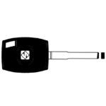 HU101TE    CHIAVE TRANSPONDER NO CHIP HUF CHU101TE-20 SILCA CHIAVI AUTOMOTIVE      S SILCA