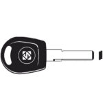 HU66TE     CHIAVE TRANSPONDER NO CHIP HUF CHU66TE-20 SILCA CHIAVI AUTOMOTIVE      S SILCA