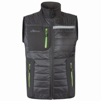 GILET ASPHALT GREY GREEN L             WALL UPOWER FU278RL-L INDUMENTI LAVORO             F UPOWER