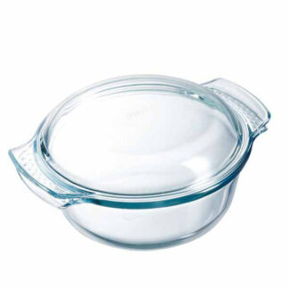 CASSERUOLA TONDA C/COP.FACILE cm22x17 l 1,40 PYREX 105A PYREX                        C PYREX