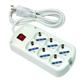 MULTIPRESA 6x2PT SK INT              SYNTESY 00380 SL4006P AVVOLGICAVI E PROLUNGHE      F SYNTESY