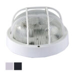 PLAFONIERA PL  TONDA NERA    GRIGLIA SYNTESY 00543 2602/BK LAMPADE STATICHE             F SYNTESY