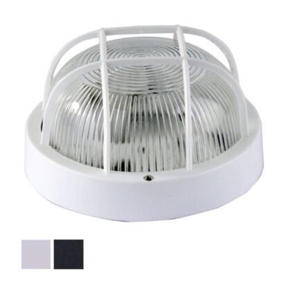 PLAFONIERA PL  TONDA BIANCA  GRIGLIA SYNTESY 00542 2602/WH LAMPADE STATICHE             F SYNTESY