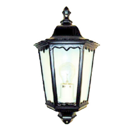 LANTERNA BERLINO PARETE         NERA SYNTESY 00498 5402/BK LAMPADE STATICHE             F SYNTESY