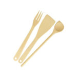 UTENSILI LEGNO                  Pz 3 WOODY TESCOMA 637418 MESTOLAME LEGNO              C TESCOMA