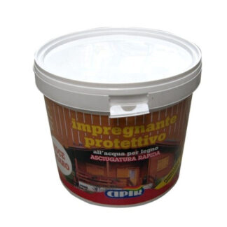 VERNICE IMPREGNANTE ACQUA NOCE CHIARO l 5 00474 VERNICI LEGNO                F CIPIR