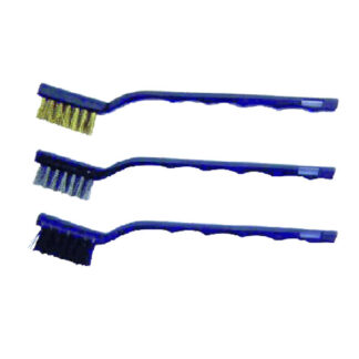 SPAZZOLE CANDELE Set Pz 3              EXCEL 03117 034911 SPAZZOLE FERRO MANUALI       F EXCEL