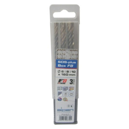 PUNTE HAMMER SDS F8 Pz  3 mm 6/10        816 ALPEN 0081606810100 PUNTE ELICOIDALI SERIE       F ALPEN