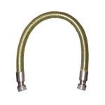 TUBO GAS INOX F1/2"-F1/2" 100 RIVESTITO F0001-00755MA TUBI GAS                     F PSP