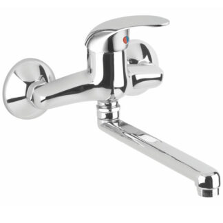 MISCELATORE LAVELLO PARETE                EURORAMA 570400KE1 RUBINETTI                    F EURORAMA