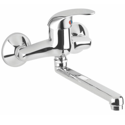 MISCELATORE LAVELLO PARETE                EURORAMA 570400KE1 RUBINETTI                    F EURORAMA