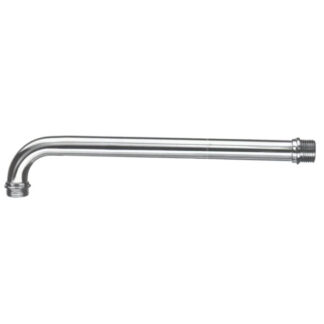 BRACCIO DOCCE OTTONE CROMATO 1/2" mm 18x200 235-C1820 DOCCETTE                     F SASSI