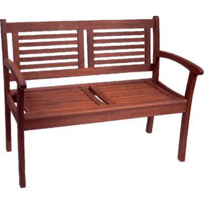 PANCHINA KERUING HORIZON        cm 116 VETTE 00687  ARREDO GIARDINO LEGNO        C VETTE