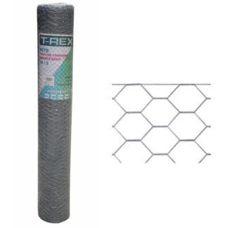 RETE TRIPLA ZN 13/2-0,60 h 100 m 10     TREX 05891  RETE T-REX                   F TREX