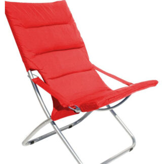 POLTRONA ACCIAIO CANAPONE ROSSO        VETTE 04907 HDT25+24 SEDIE E POLTRONE METALLO     C VETTE