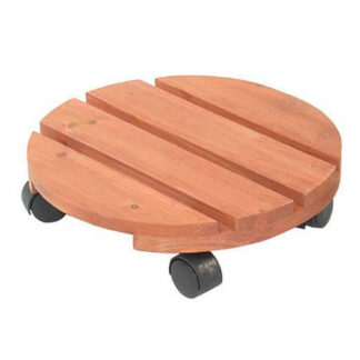 SPOSTAVASO RUOTE TONDO LEGNO 30        VETTE 01055  PORTAVASI                    F VETTE